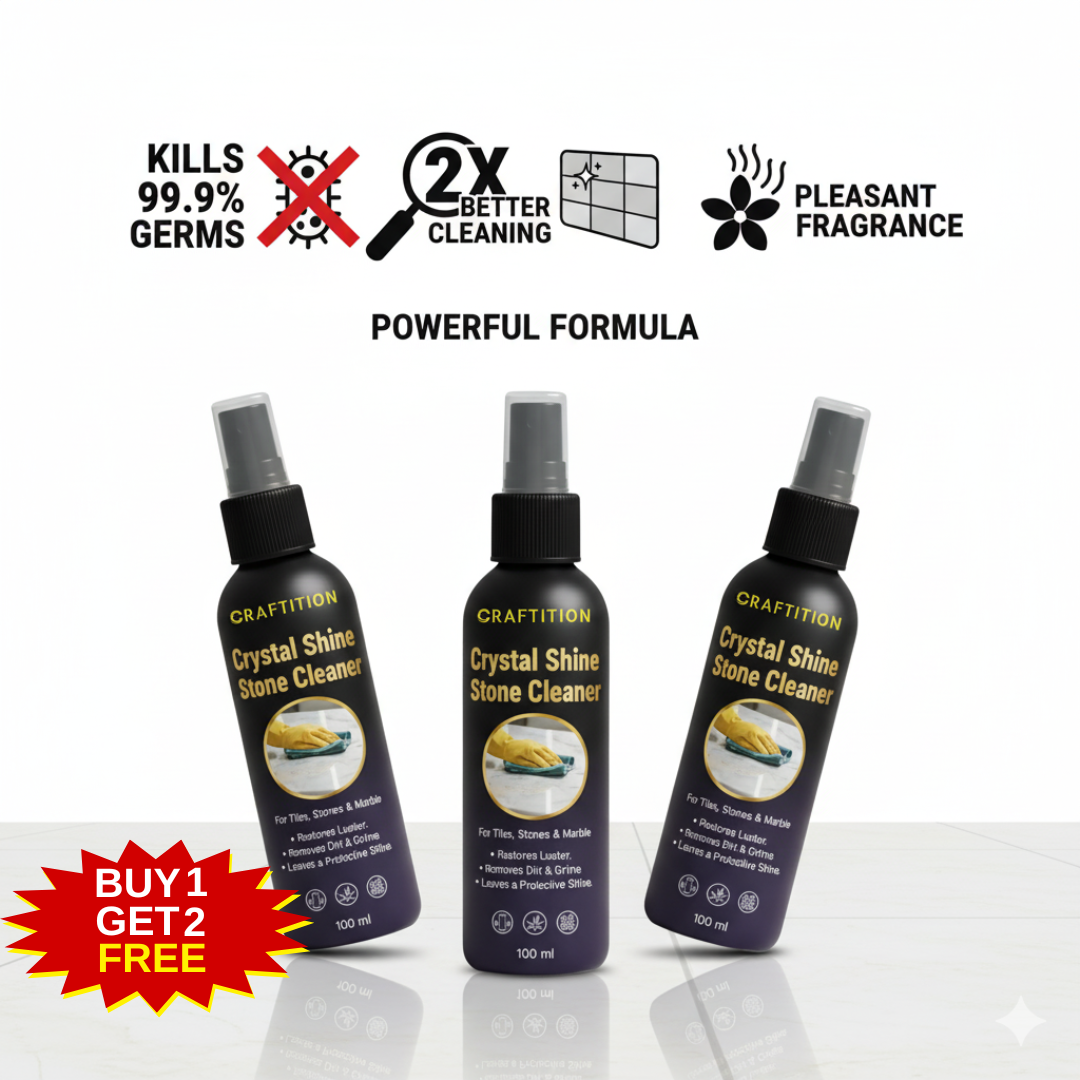 Crystal Shine Stone Cleaner (Buy 1 Get 1 Free)