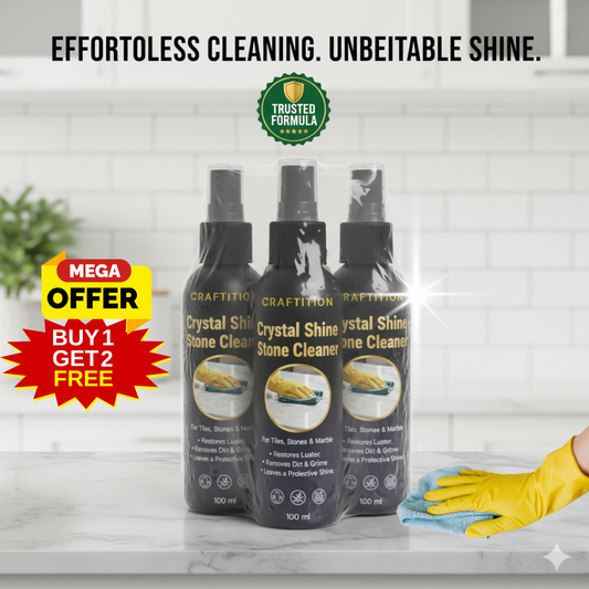 Crystal Shine Stone Cleaner (Buy 1 Get 1 Free)