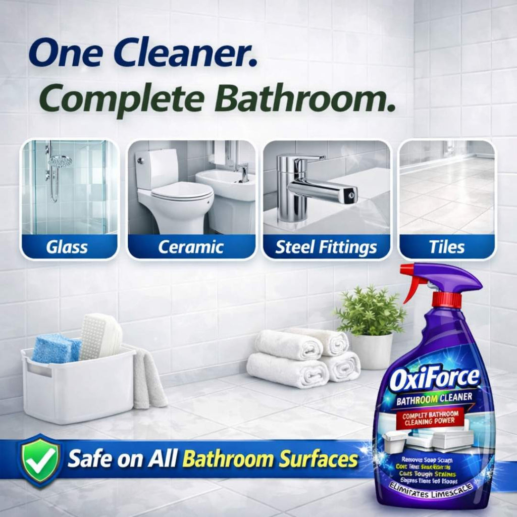 OxiForce Cleaner For All Indian Bathrooms - Buy 1 Get 1 Free