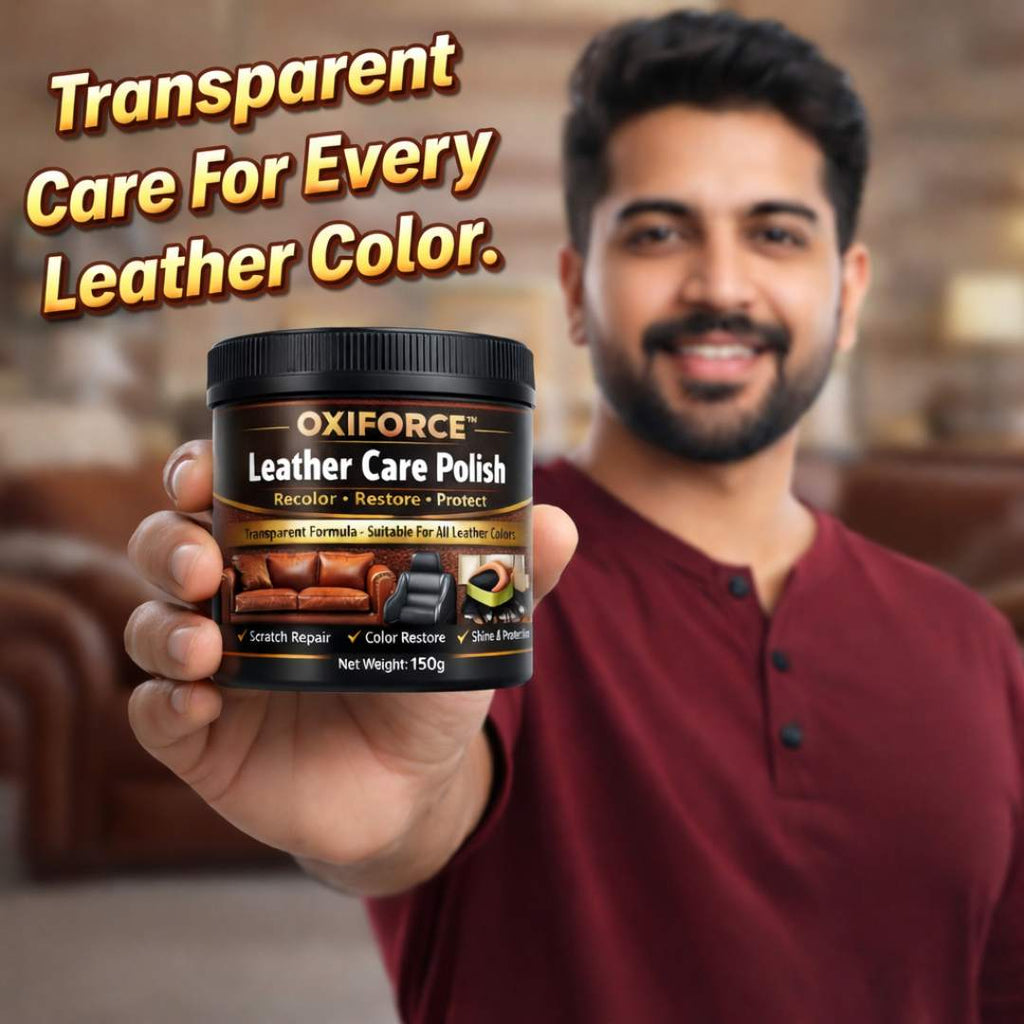 OxiForce Leather Care polish - Buy 1 Get 1 Free