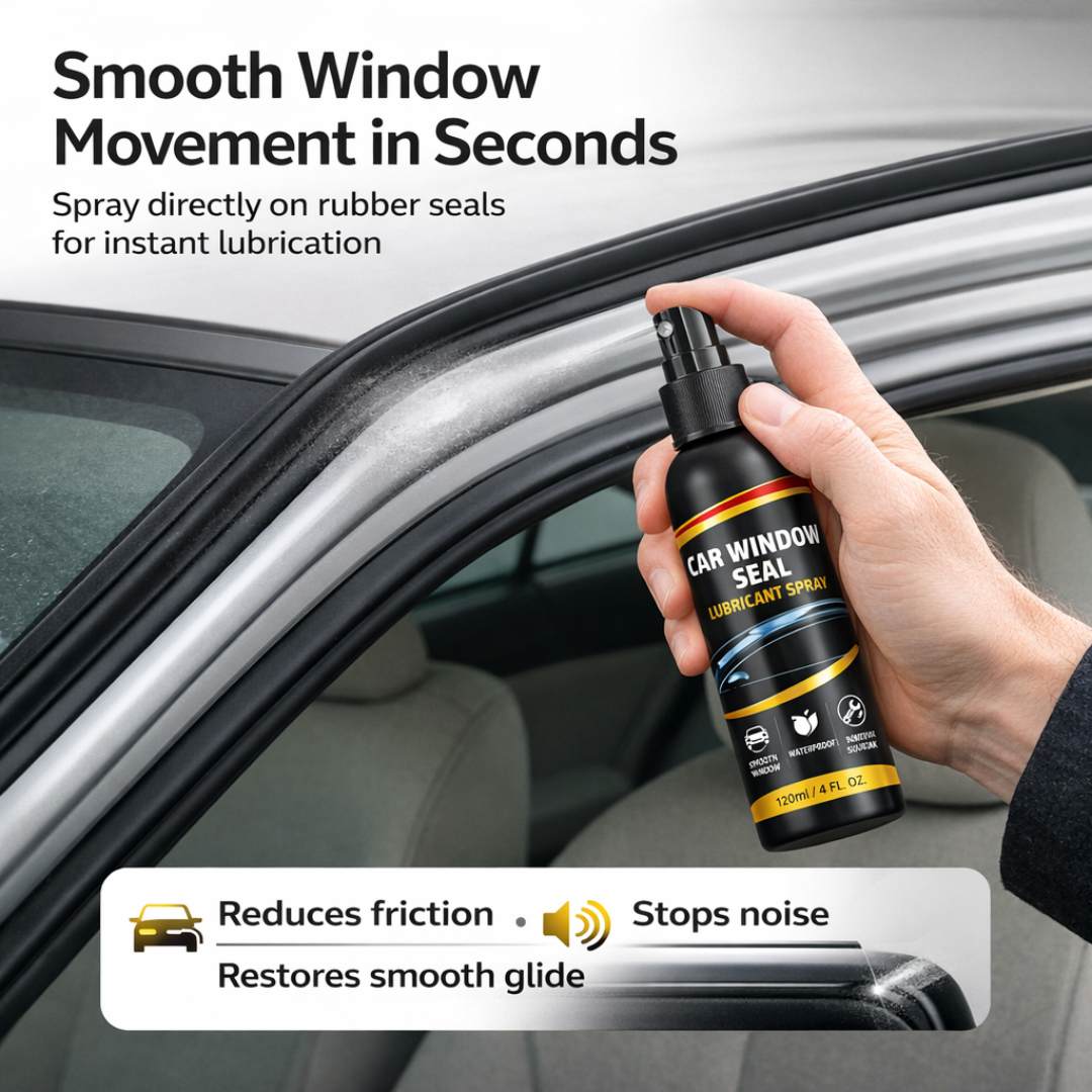 Multipurpose Car Window Seal Lubricant Spray