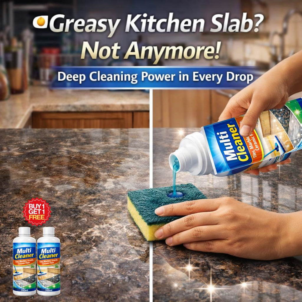 Multi Surface Home Cleaner - From Tiles to Marble, Cleans It All (Buy1 Get1 Free)