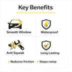 Multipurpose Car Window Seal Lubricant Spray