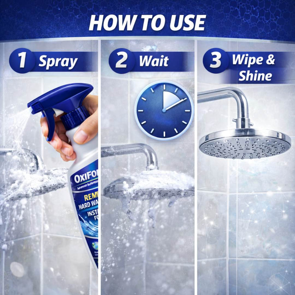Oxiforce Bathroom Descale Spray - Buy 1 Get 1 Free