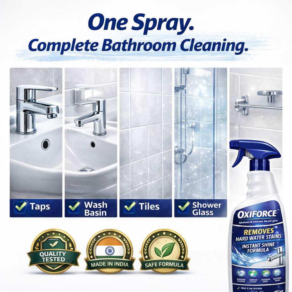 Oxiforce Bathroom Descale Spray - Buy 1 Get 1 Free