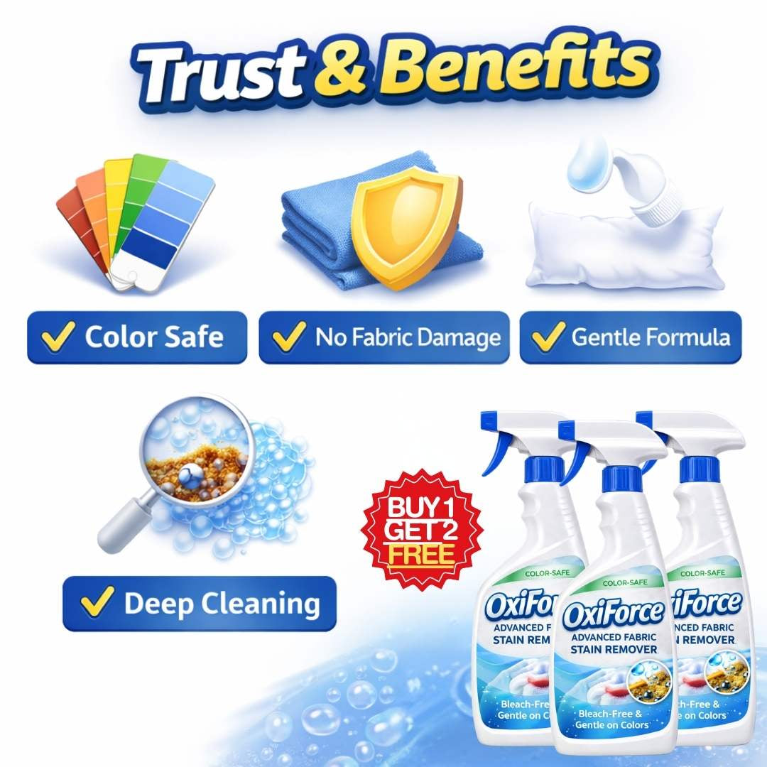 OxiForce Advanced Stain Remover Liquid - Color-Safe (BUY 1 GET 2 Free)