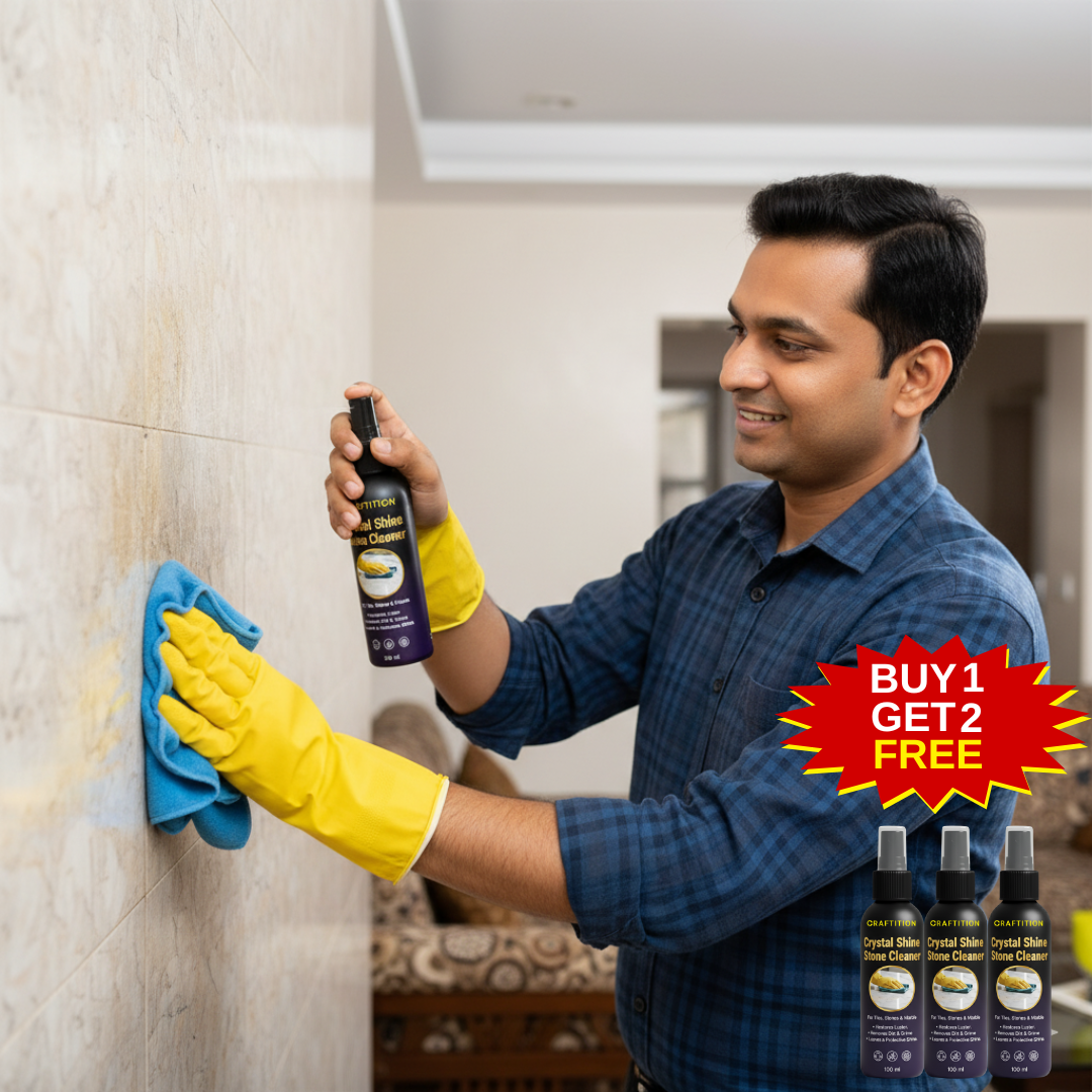 Crystal Shine Stone Cleaner (Buy 1 Get 1 Free)