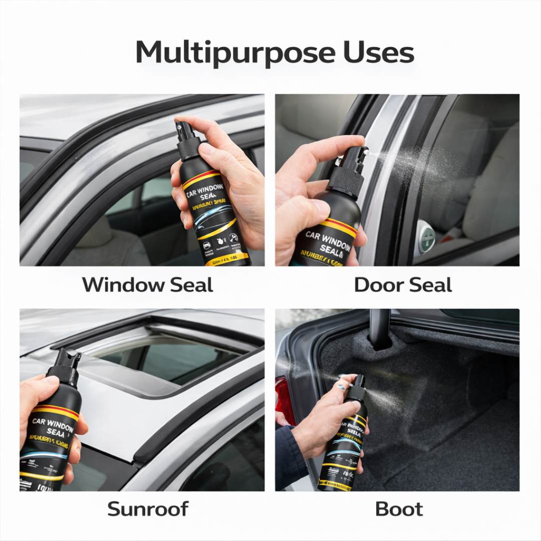 Multipurpose Car Window Seal Lubricant Spray