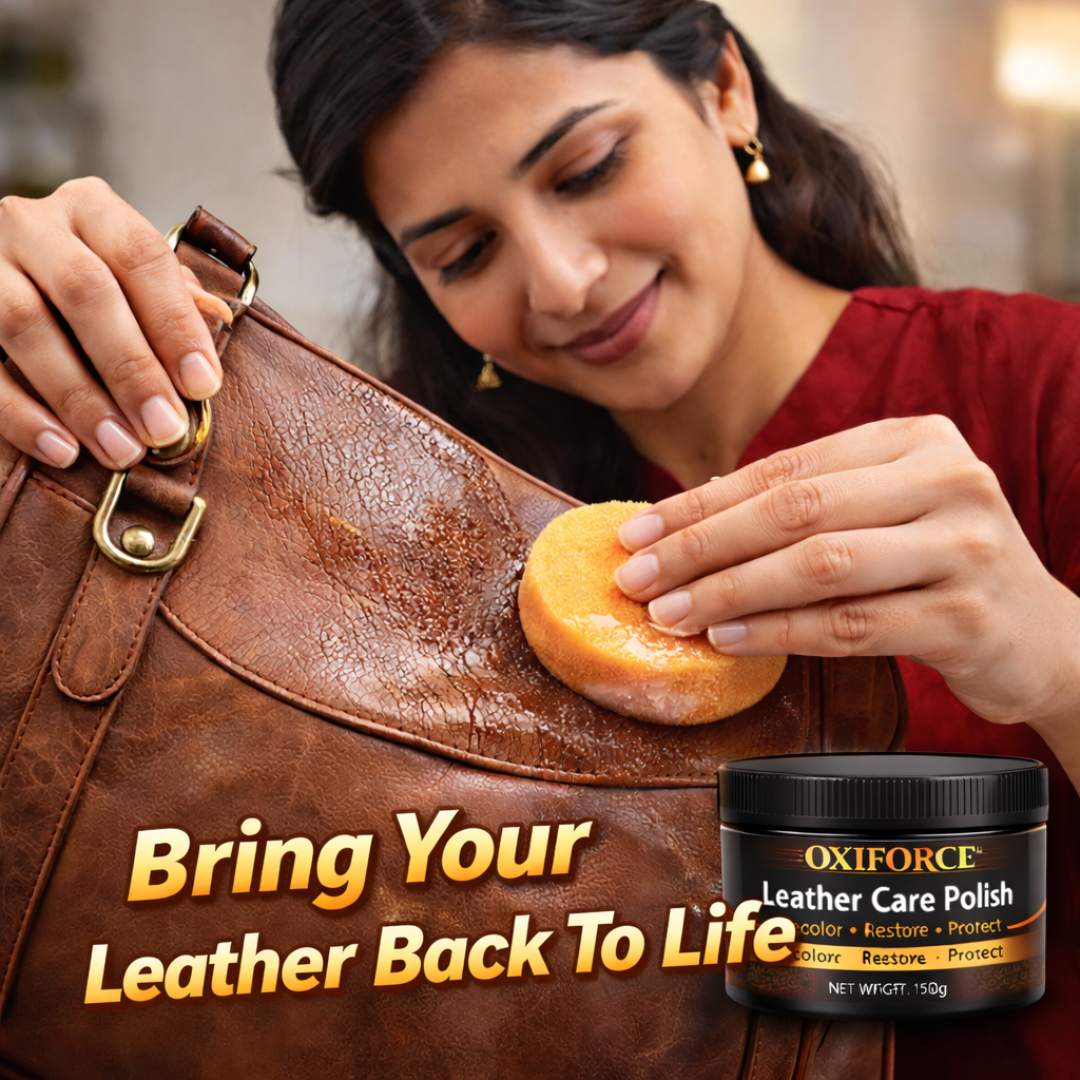 OxiForce Leather Care polish - Buy 1 Get 1 Free