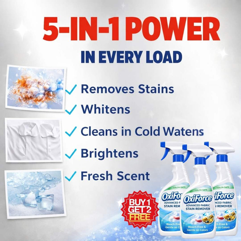 OxiForce Advanced Stain Remover Liquid - Color-Safe (BUY 1 GET 2 Free)
