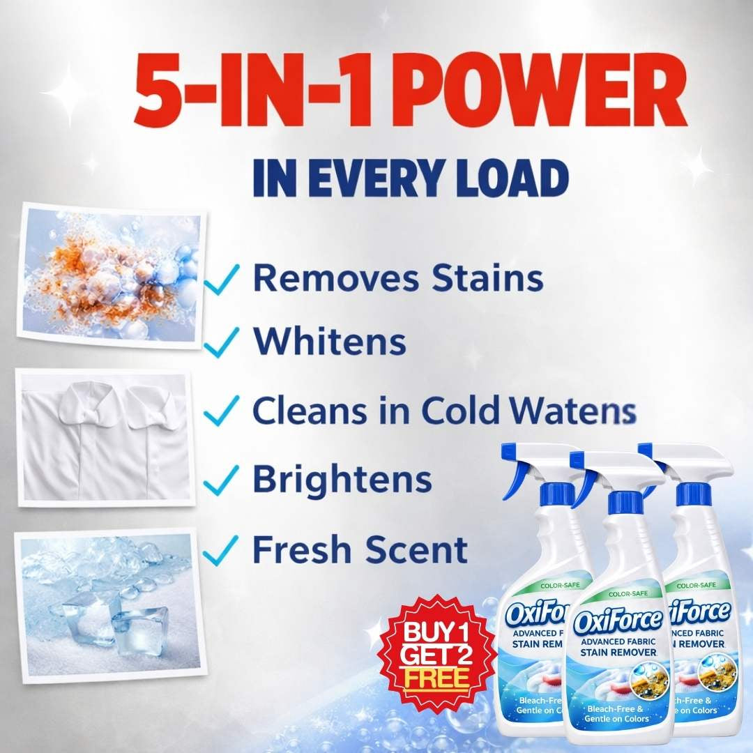 OxiForce Advanced Stain Remover Liquid - Color-Safe (BUY 1 GET 2 Free)