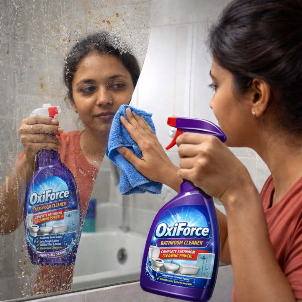 OxiForce Cleaner For All Indian Bathrooms - Buy 1 Get 1 Free